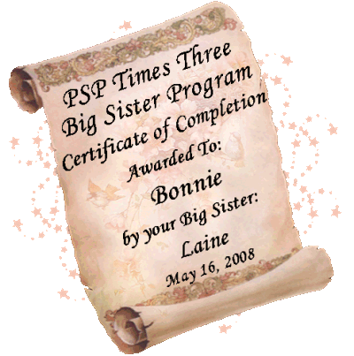 Congratulations Bonnie