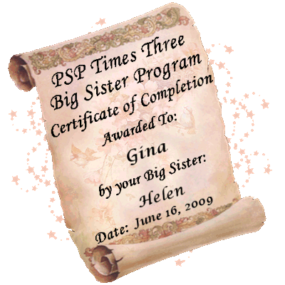 Congratulations Gina