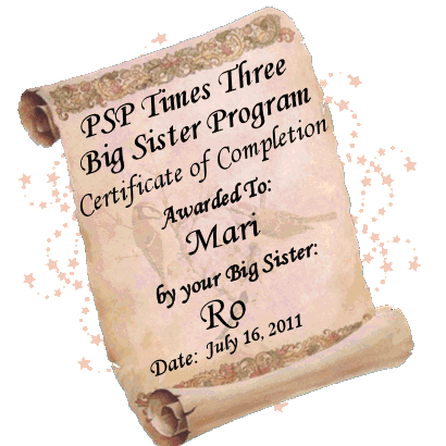 Congratulations Mari