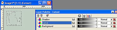 Layer palette